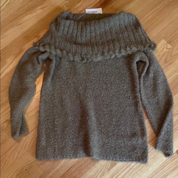 Dressbarn Off-the-Shoulder Sweater - Picture 1 of 3
